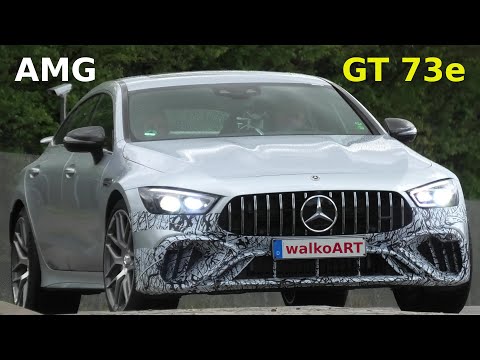 Mercedes Erlkönig * Mercedes-AMG GT 73e 4matic+ Hybrid prototype * 4K SPY VIDEO