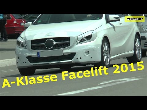 Erlkönig Mercedes A-Klasse Facelift W176 - NEW A-Class Facelift 2015/2016
