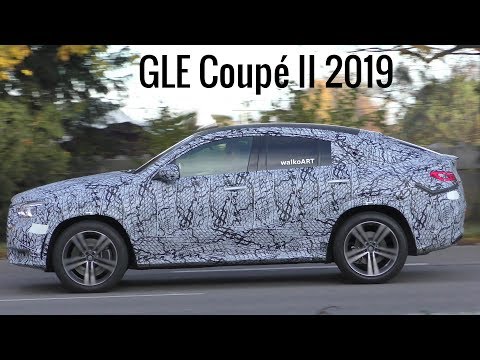 Mercedes Erlkönig - GLE Coupe II 2019 auf der Straße - spotted on the road 4K SPY VIDEO