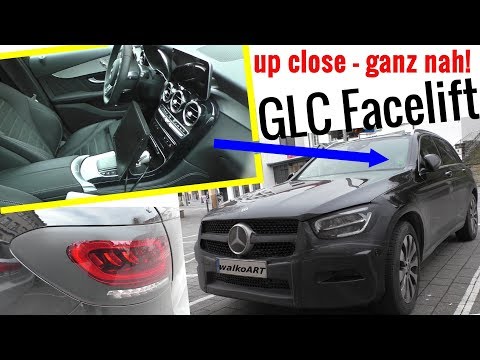 Mercedes Erlkönig GLC X253 Facelift NEUJAHR! 1.Erlkönig 2019 first prototype - Interior Exterior