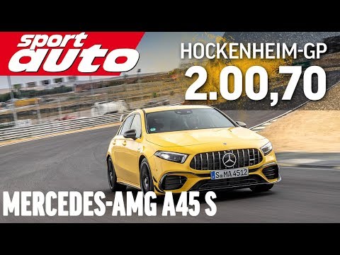 Mercedes-AMG A45 S 4Matic+ |Hot Lap Hockenheim-GP | sport auto