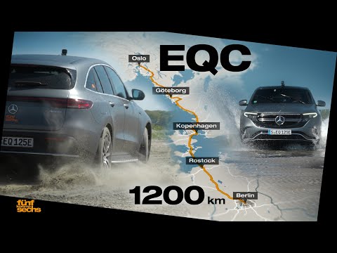 Mit dem Mercedes EQC von Oslo nach Berlin