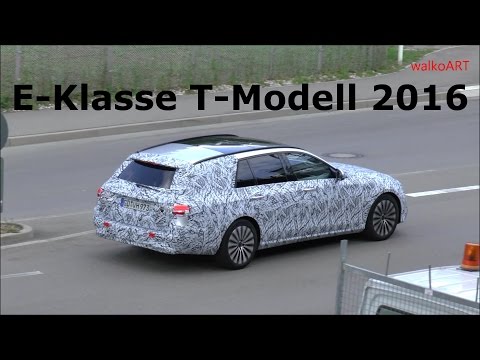 ERLKÖNIG PREMIERE Mercedes E-Klasse T-Modell S213 E-Class Estate 2017 first time on the road