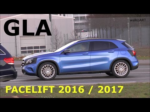 ERLKÖNIG PREMIERE Mercedes GLA Facelift X156 2016 / 2017 first time prototype GLA-Class SPY VIDEO