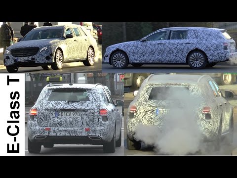 Mercedes Erlkönig S213 Testphase E-Klasse E-Class T-Modell estate car 2017 spotted in testing phase