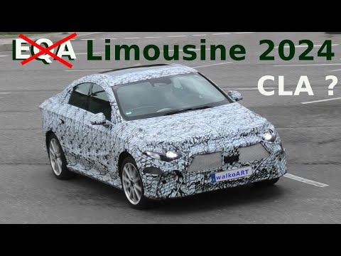 Mercedes Erlkönig CLA BR174? 2024 prototype next generation CLA * MMA * 4K SPY VIDEO