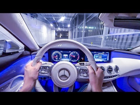 2019 Mercedes Benz S 560 Coupé (469PS) NIGHT POV DRIVE Onboard (60FPS)