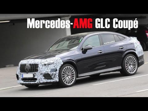 Mercedes Erlkönig AMG GLC Coupé prototype C254 * 4K SPY VIDEO