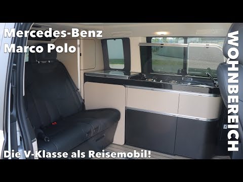 Inside: Mercedes-Benz Marco-Polo Roomtour Reisemobil Schlafen Platzangebot Dusche und etwas Kritik