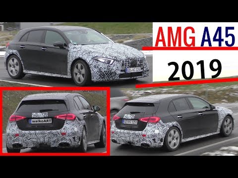 Mercedes Erlkönig AMG A45 (2019) W177 prototype 4K SPY VIDEO