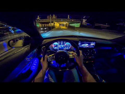 NEW! Mercedes AMG C Class C43 NIGHT DRIVE POV Ambient Lighting by AutoTopNL