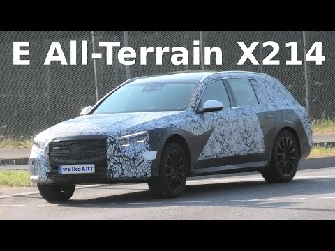 Mercedes Erlkönig E-Class E-Klasse All-Terrain X214 prototype * 4K SPY VIDEO