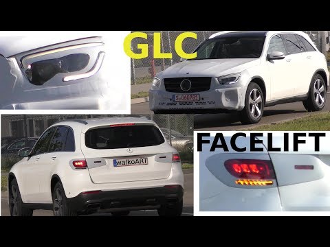 Mercedes Erlkönig Video Weltpremiere GLC X253 Facelift prototype Modellpflege 2019 4K SPY VIDEO