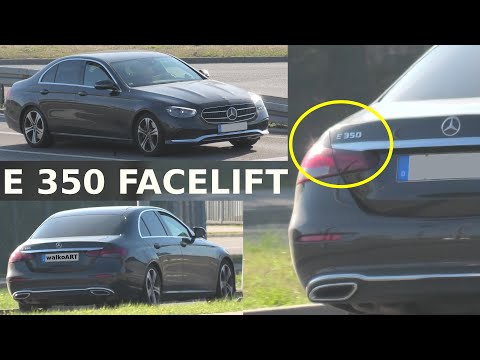 Mercedes-Benz E-Klasse E 350 Facelift W213 (Avantgarde) auf der Straße * on the road * 4K SPY VIDEO