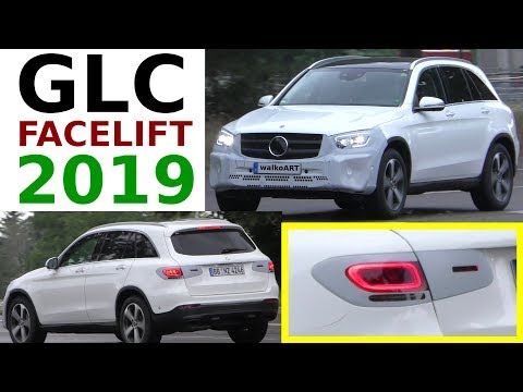 Mercedes Erlkönig GLC Facelift 2019 X253 prototype GLC Facelift 4K SPY VIDEO