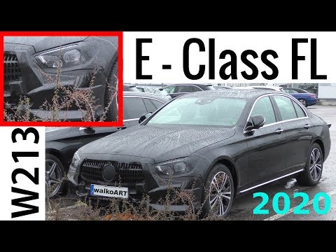 Mercedes Erlkönig E-Klasse MoPf 2020 E-Class Facelift W213 prototype- 4K SPY VIDEO