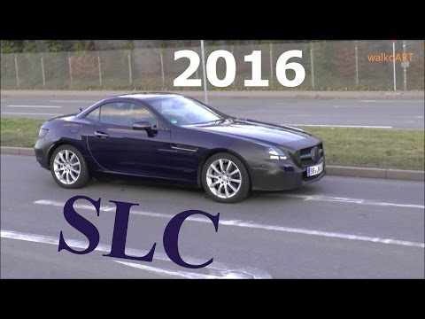 Mercedes Erlkönig SLC - SLK Facelift / Modellpflege 2016 Mercedes Prototype R172 SPY VIDEO