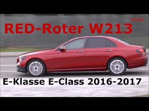 RED ALERT! Alarmstufe rot! Die neue E-Klasse W213 The NEW E-Class 2016-2017 Mercedes Erlkönig