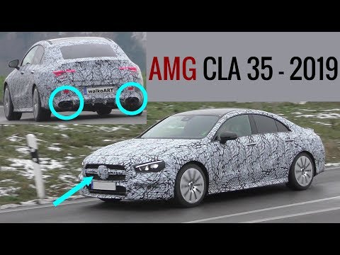 Mercedes Erlkönig AMG CLA 35 - 2019 C118 CLA 35 prototype - 4K SPY VIDEO