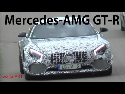 Erlkönig Mercedes-AMG GT-R 2017 in 2 Varianten - 2 different prototype versions SPY VIDEO