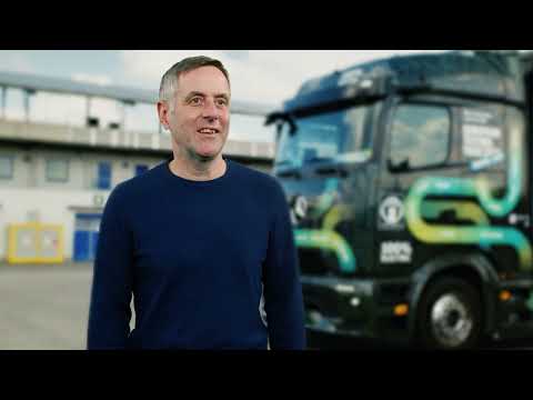 eActros 600: Rückwärtsfahrt