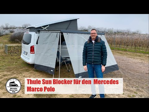 Thule Sun Blocker für den Mercedes Marco Polo - Test und Montage