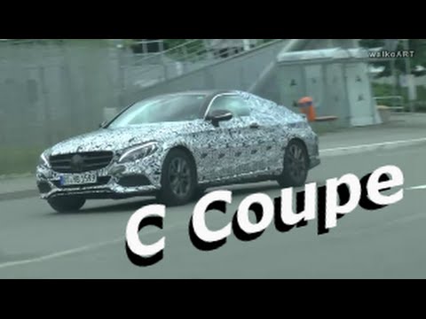 NEU! C-Klasse Coupé C205 Mercedes Erlkönig 2015-2016 NEW Mercedes prototype C-Class Coupe