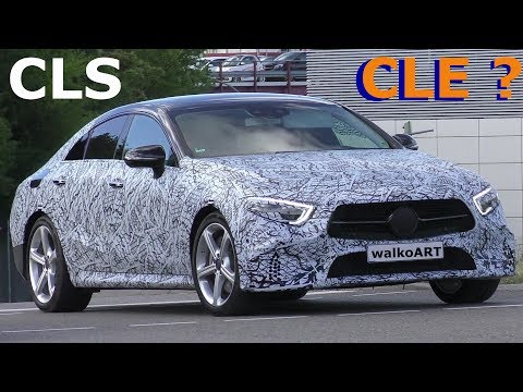 Mercedes Erlkönig CLS - CLE ? Neues vom Viertürer Coupé 2018 prototype NEWS C257 - 4K SPY VIDEO