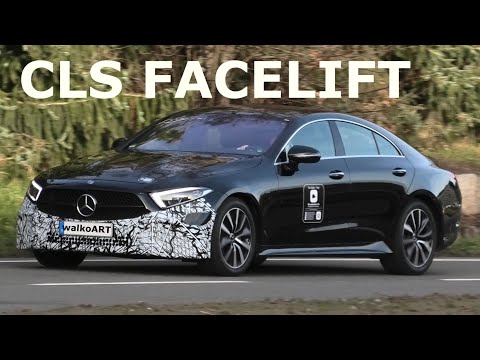 Mercedes Erlkönig CLS Facelift 2021 Modellpflege C257 prototype * 4K SPY VIDEO