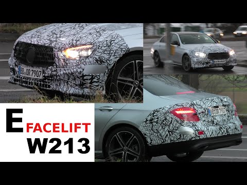 Mercedes Erlkönig E-Klasse E-Class Facelift W213 Modellpflege 2020 * 4K SPY VIDEO