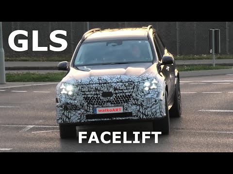 Mercedes Erlkönig GLS Facelift (X167) 2025 * GLS MoPf * 4K SPY VIDEO