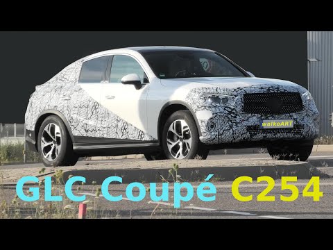 Mercedes Erlkönig GLC Coupé C254 coupe prototype * 4K SPY VIDEO