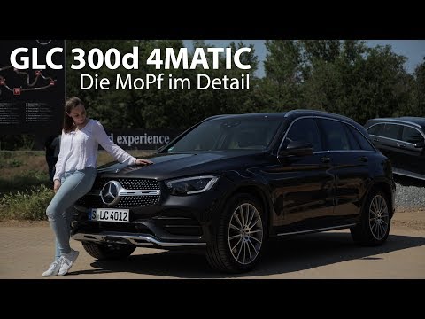 2019 Mercedes-Benz GLC 300d 4MATIC (MoPf) Fahrbericht / GIRLS REVIEW / Larissa testet - Autophorie