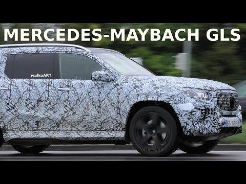 Mercedes Erlkönig Maybach GLS X167 on the road - Mercedes-Maybach GLS 4K SPY VIDEO
