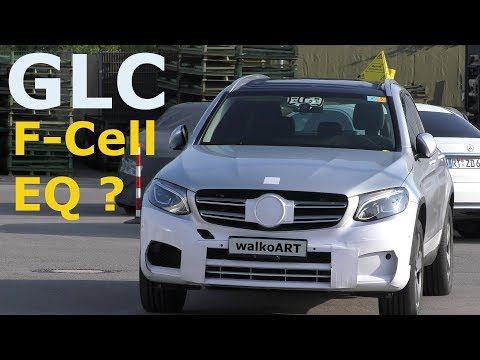 Mercedes Erlkönig GLC F-CELL electric drive / EQ prototype X253 ? 4K SPY VIDEO