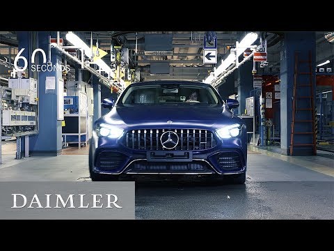 Mercedes-AMG GT 4-Türer Coupé: Einblicke in die Produktion | 60 Sekunden