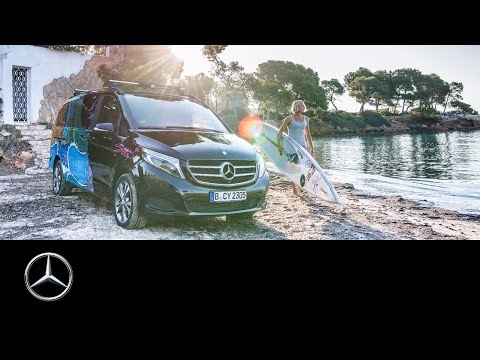 Painted Life: Sonni Hönscheid and the V-Class – Mercedes-Benz original