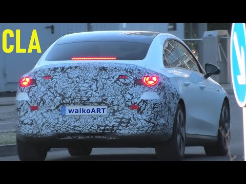 Mercedes Erlkönig CLA EQ 2025 kurz vor der Weltpremiere * Prototype shortly before world premiere