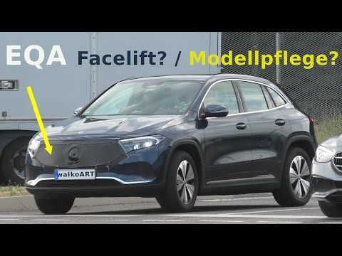 Mercedes Erlkönig EQA Facelift ? * EQA Modellpflege ? Weltpremiere * word premiere 4K SPY VIDEO