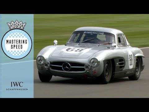 David Coulthard sticks Mercedes Gullwing on pole at Goodwood!