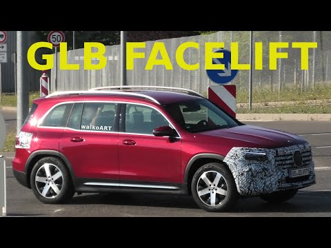 Mercedes Erlkönig GLB Facelift 2023 (X247) Erlkönig Weltpremiere * prototype world premiere