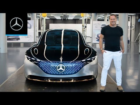 The VISION EQS Presented by Daimler Chief Design Officer Gorden Wagener