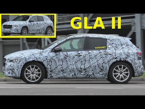 Mercedes Erlkönig GLA II (H247) prototype 2020 - 4K SPY VIDEO