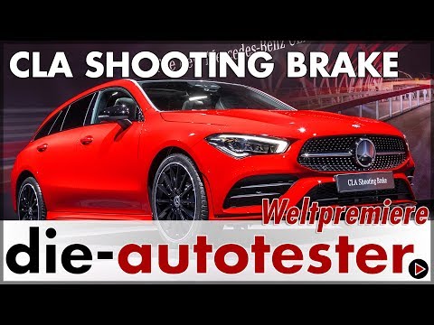 Genf 2019: Mercedes CLA Shooting Brake und weitere Weltpremieren | 2019 | Sitzprobe | Deutsch