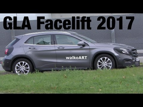 Mercedes Erlkönig GLA Facelift X156 2017 letzte Testfahrzeuge - final prototypes 4K-SPY VIDEO