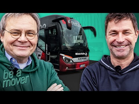 What’s a day of a Bundesliga tour bus driver like? Be a mover talk with Stefan Spohn and Jörg Howe
