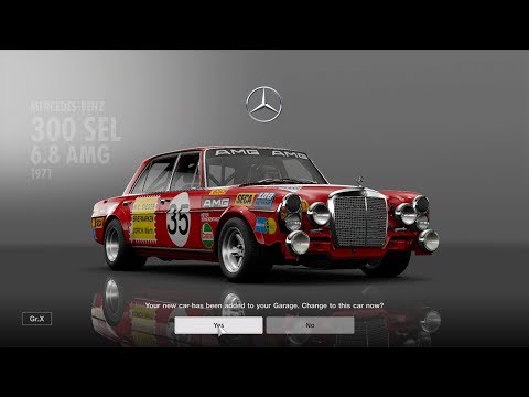 Gran Turismo™SPORT Mercedes-Benz 300 SEL 6.8 AMG Test Race