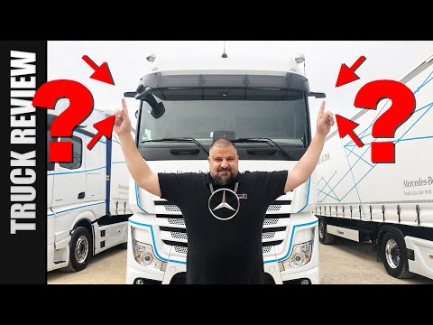 ACTROS 2019 - OHNE Außenspiegel durch Spanien 🚛🇪🇸