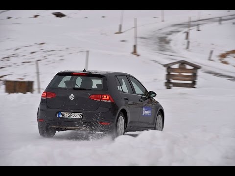 Sicher durch den Winter – mit Armin Schwarz und Michelin: Richtiges Bremsen bei Eis und Schnee