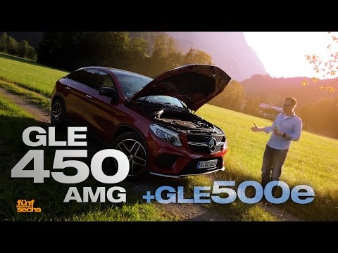 Mercedes GLE 450 AMG Coupé and GLE 500e / #mbPolarSun pt.2 (German)